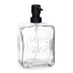 DISPENSADOR JABON TRANSP. 570 ML