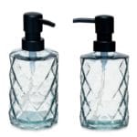 DISPENSADOR JABON NEGRO 360 ML.