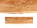 MESA MADERA LIVE EDGE 140X37X52 - Imagen 3