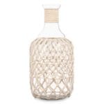 BOTELLA CUERDA BLANCA 18X38 CM