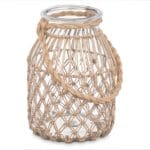 PORTAVELA CUERDA NATURAL 20X30