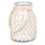 PORTAVELA CUERDA BLANCA 20X30