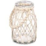 PORTAVELA CUERDA BLANCA 16X21