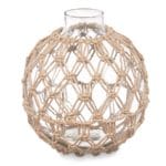 PORTAVELA CUERDA NATURAL 18X20