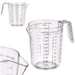 JARRA MEDIDORA TRANSPARENTE 1 L.