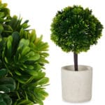 MACETA CEMENTO ARBOL ALARGADA