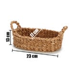 CESTO OVALADO ESPARTO PEQUEÑO