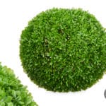 BOLA REDONDA 37 CM HOJAS VERDES