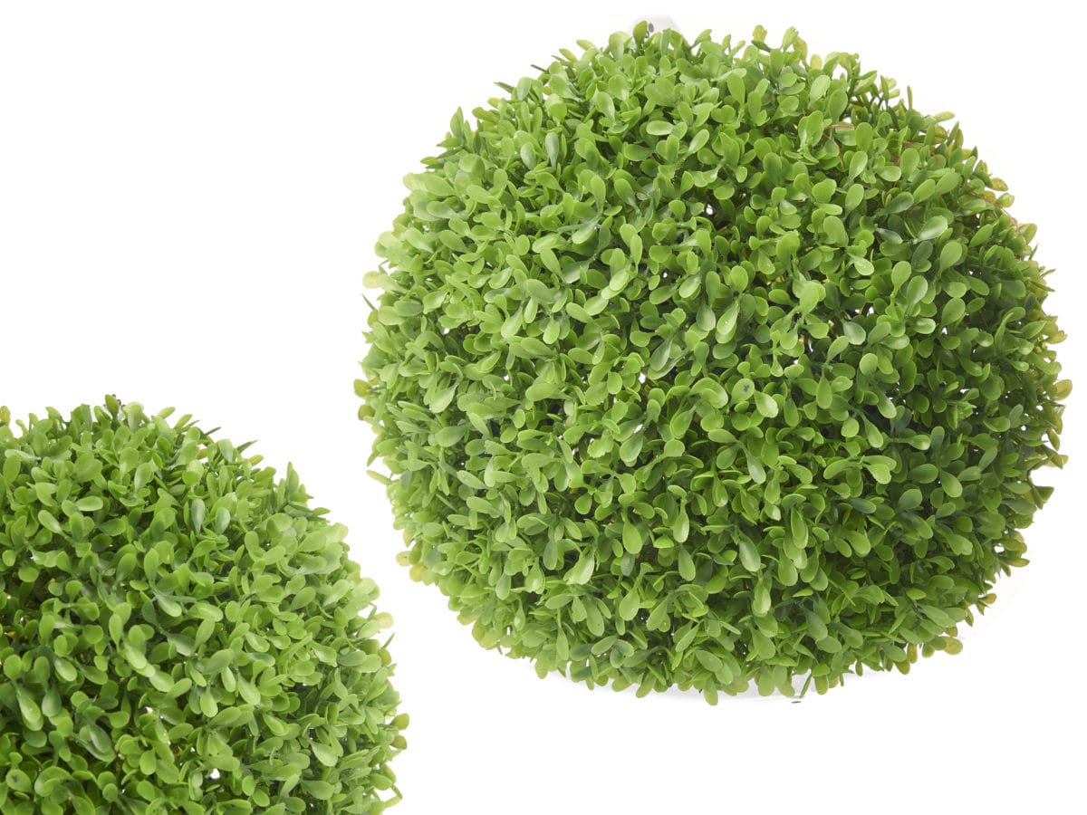 BOLA REDONDA 27 CM HOJAS VERDES - Imagen 2