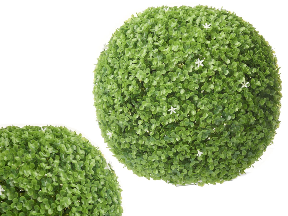 BOLA RED. 37 HOJAS VERDES FLORES - Imagen 2