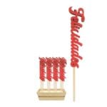 PICK FELICIDADES 6X0,7X31 CM