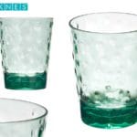 VASO PLASTICO PUNTOS VERDE 470 M