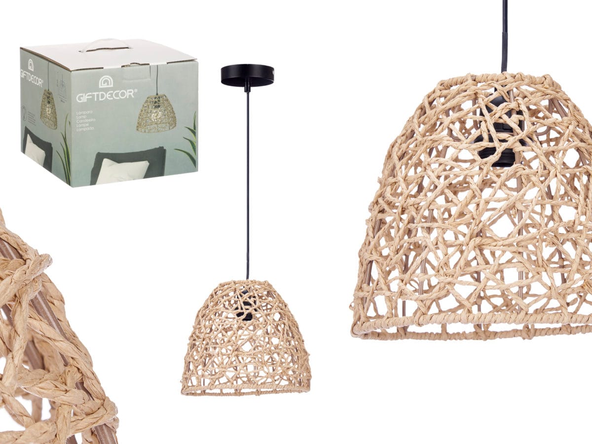 LAMPARA NATURAL CONICA - Imagen 2