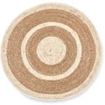 ALFOMBRA REDONDA BORDE HILO 100