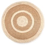 ALFOMBRA REDONDA BORDE HILO 120