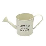 REGADERA BEIGE METAL 13X13 CM