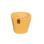 MACETERO AMARILLO CUERDA 18X16