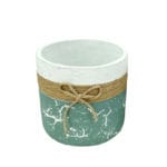 MACETERO CUERDA VERDE 16X16 CM