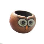 MACETERO BUHO 11X8 CM