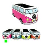 MACETERO FURGONETA ROSA 22X11