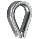 GUARDACABOS GALVANIZADO 5 MM