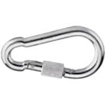 MOSQUETÓN BOMBERO CINCADO 60X6 M