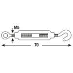 TENSORES CINCADO M 5X70 MM - Imagen 4
