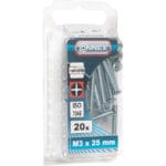 TUERCAS CAB.PLANA CINCADA 3x25 - Imagen 2