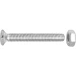 TUERCAS CAB.PLANA CINCADA 4x30