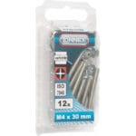 TUERCAS CAB.PLANA CINCADA 4x30 - Imagen 2