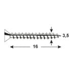 TORNILLOS UNIVER. GALV. 3,5X16 - Imagen 4