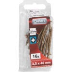 TORNILLOS UNIVER. GALV. 3,5X40 - Imagen 2