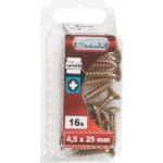 TORNILLOS UNIVER. GALV. 4,5X25 - Imagen 2