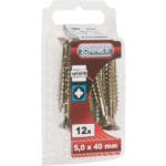 TORNILLOS UNIV .GALV .PZ 5X40 - Imagen 2