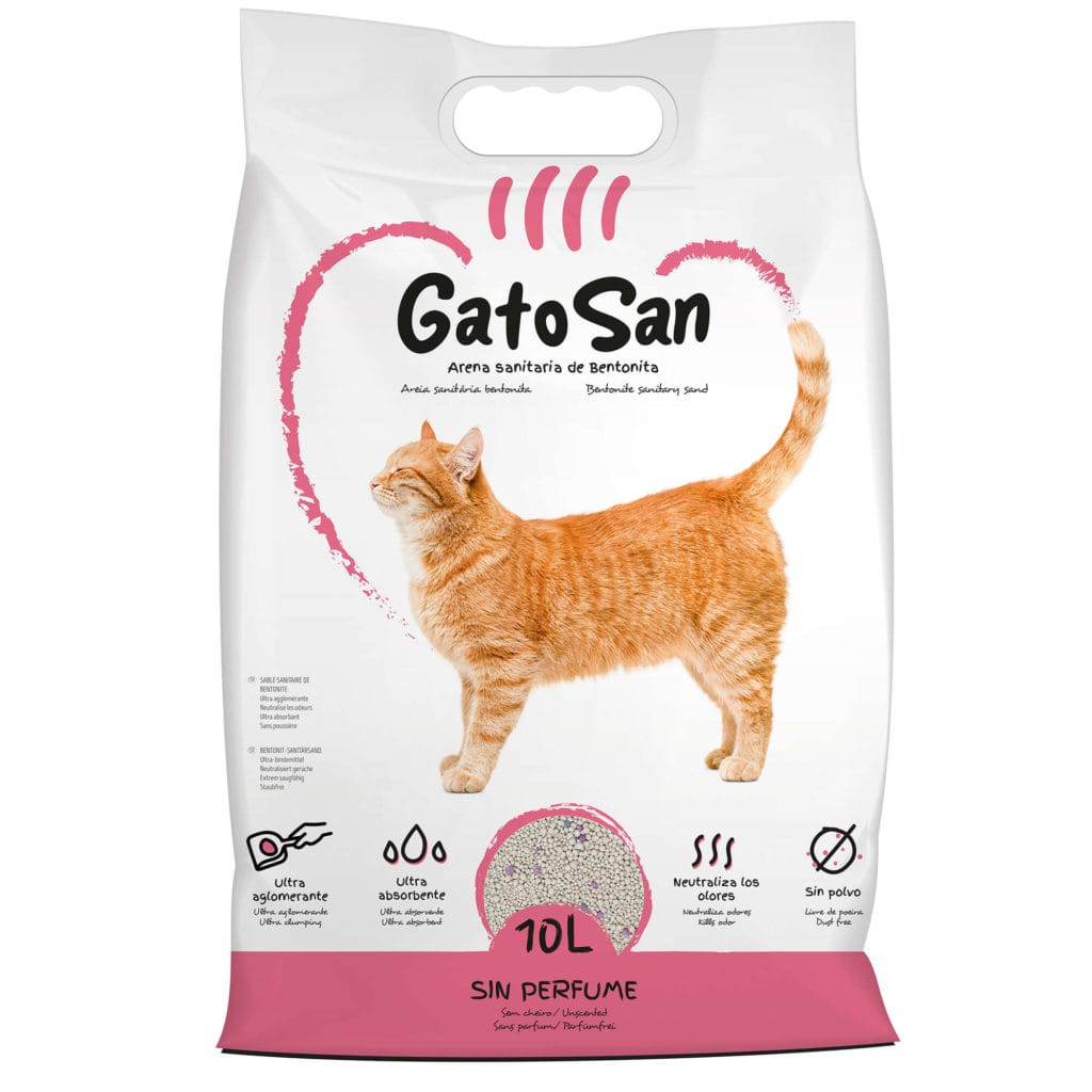 gts1 arena sanitaria de bentonita gatosan 10 l general 13180