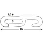 ESLABON GANCHO PLASTICO ROJA 6 - Imagen 4