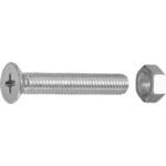 TUERCAS CAB.PLANA CINCADA 5X30