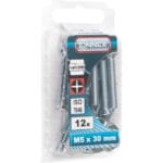 TUERCAS CAB.PLANA CINCADA 5X30 - Imagen 2