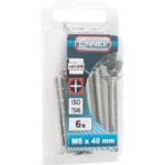 TUERCAS CAB.PLANA CINCADA 6X40 - Imagen 2