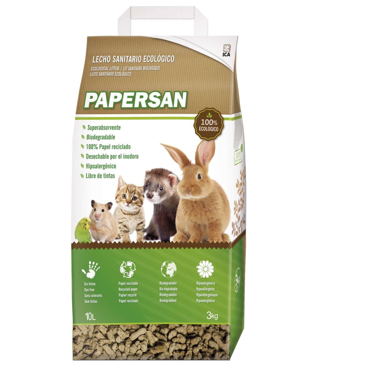 PAPERSAN VEGETAL 10 L. - Imagen 1