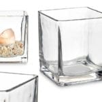 PORTAVELAS CRISTAL 10X10