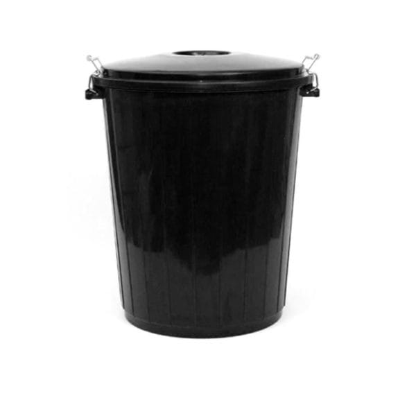 CUBO BIN 50 L. NEGRO C/ TAPA