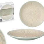 VAJILLA 30 PIEZAS GRABADO VERDE