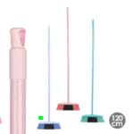 ESCOBA AZUL PALO MADERA 120 CM