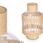 BOTELLA RATTAN 16X16X27 CM