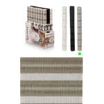 SALVAMANTEL GRIS 30X45 CALADO