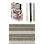 SALVAMANTEL NEGRO 30X45 CALADO