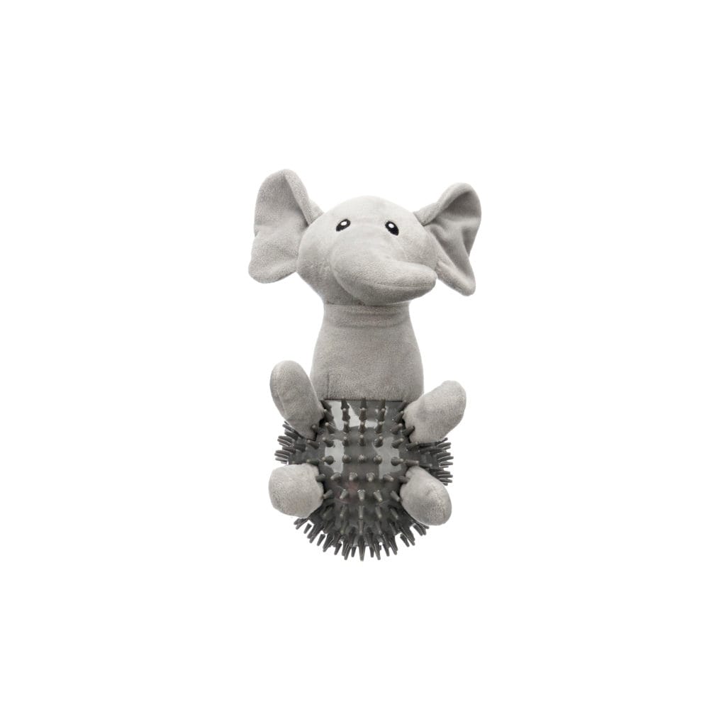 MORDEDOR ANIMAL GRIS BOLA PUAS