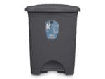 PAPELERA PEDAL ANTRACITA 30 L.
