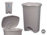 PAPELERA PEDAL GRIS 50 L. - Imagen 3